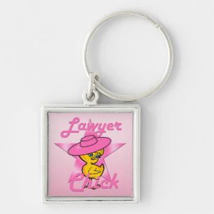 Lawyer Chick #8 Keychain