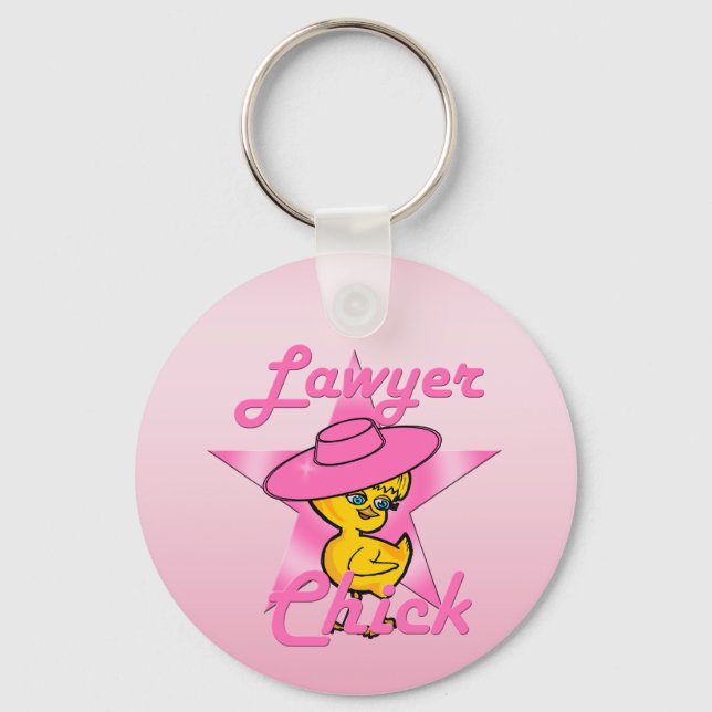 Lawyer Chick #8 Keychain (Front)