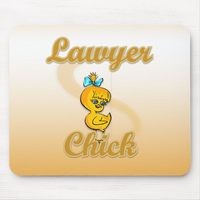 Lawyer Chick Mouse Pad (Front)