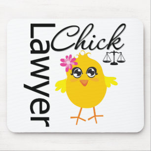 Lawyer Chick Mouse Pad