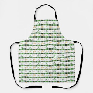 Lawyer Christmas Tree - Scales of Justice Apron