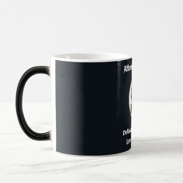 Lawyer Coffee Mug – Defender of Justice (Left)