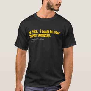 Lawyer Customize your school shirt