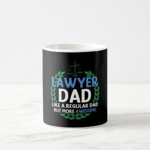 Lawyer Dad like a regular Dad Coffee Mug