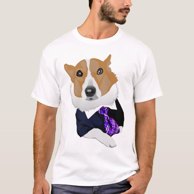 Lawyer Dog Meme T-Shirt (Front)