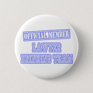Lawyer Drinking Team 2 Inch Round Button
