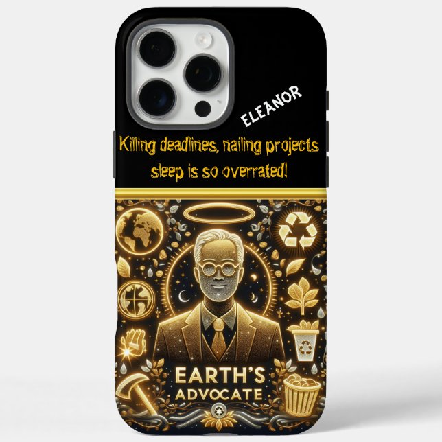 Lawyer Fights for Environmental Justice Case-Mate iPhone Case (Back)