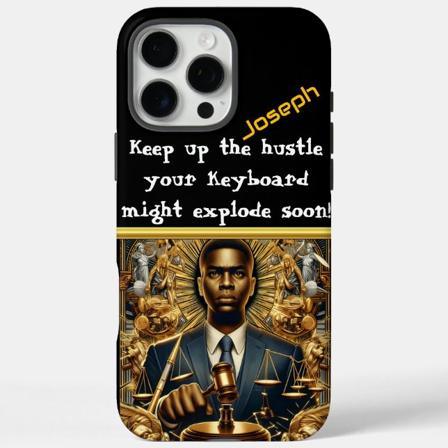 Lawyer for Justice in a Golden Realm Case-Mate iPhone Case (Back)