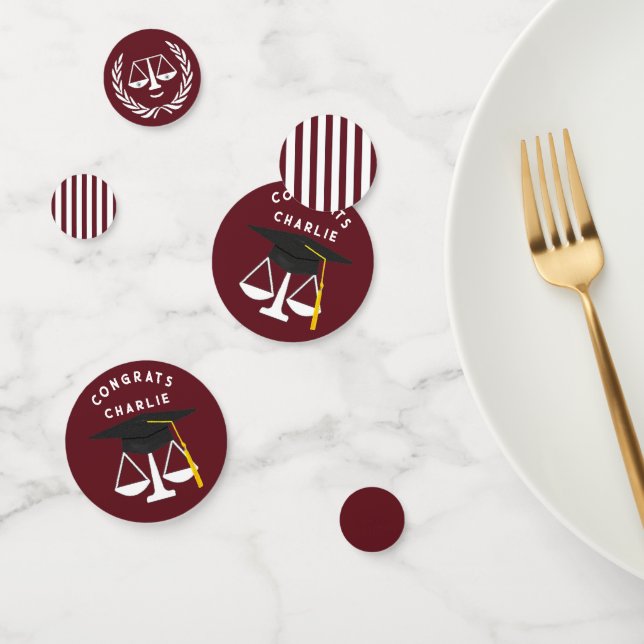 Lawyer Graduation Party Confetti (Group)