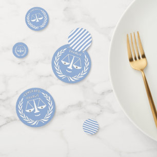 Lawyer Graduation Party Confetti