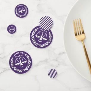 Lawyer Graduation Party Confetti