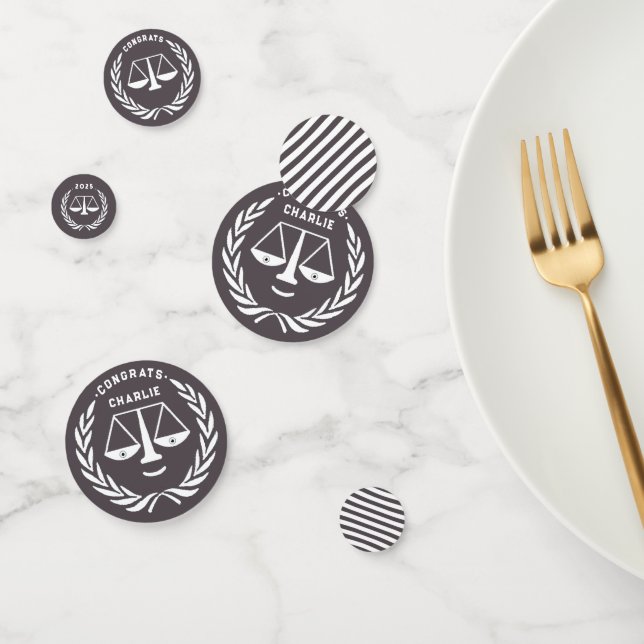 Lawyer Graduation Party Confetti (Group)