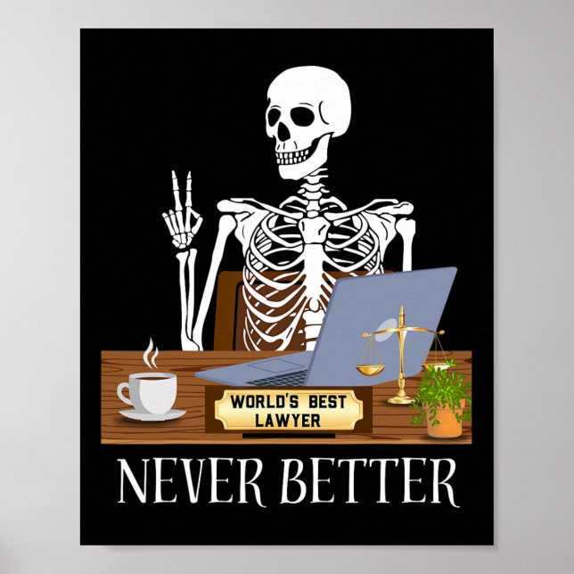 Lawyer Halloween  Poster (Front)