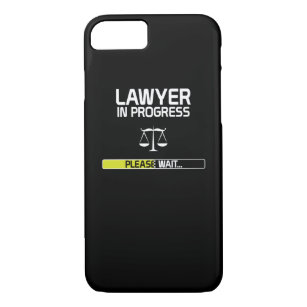 Lawyer In Progress Funny Law School Student Case-Mate iPhone Case