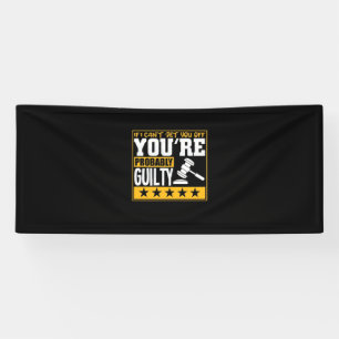 Lawyer Is Probably Guilty Banner