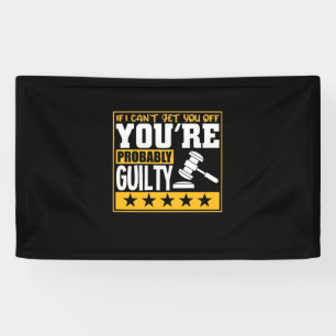 Lawyer Is Probably Guilty Banner