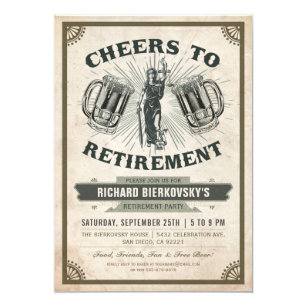 Retirement Invitations Justice 8