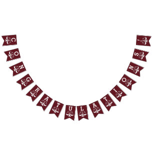 Lawyer Law School Bunting Flags