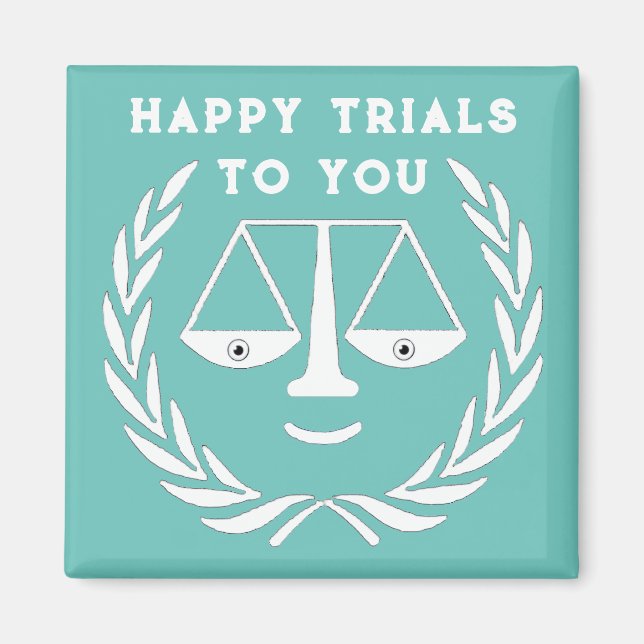 Lawyer Law School Grad Magnet (Front)