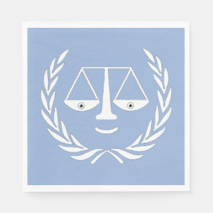 Lawyer Law School Graduation Party Napkins