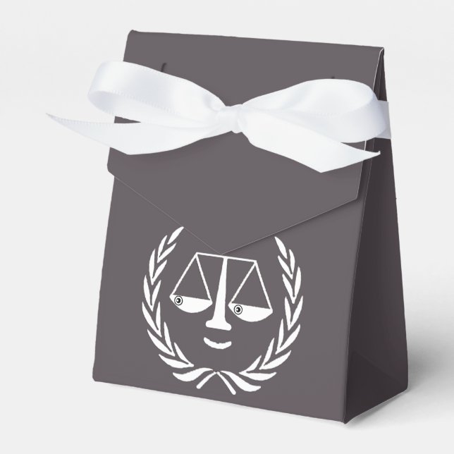 Lawyer Law School Party Favor Box (Front Side)