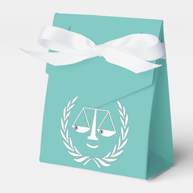 Lawyer Law School Party Favor Box (Front Side)