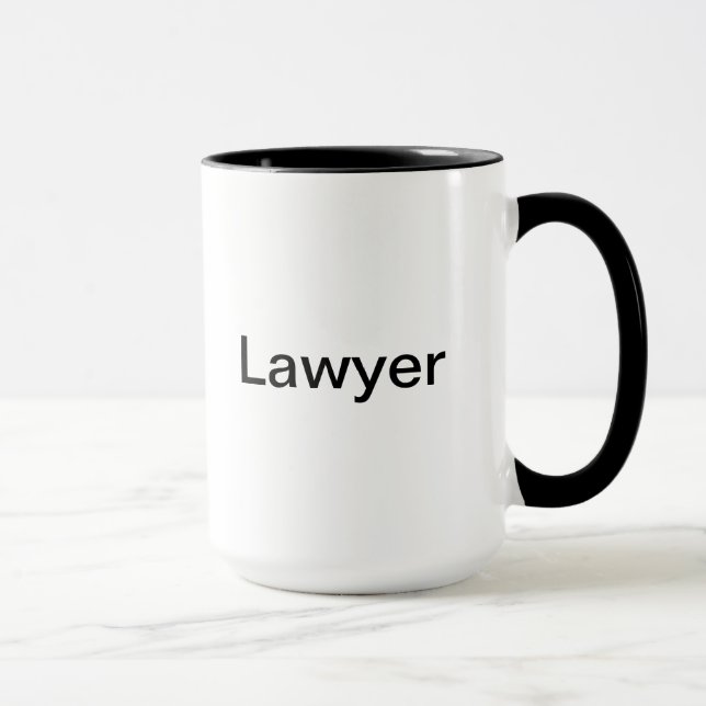 Lawyer Mug (Right)