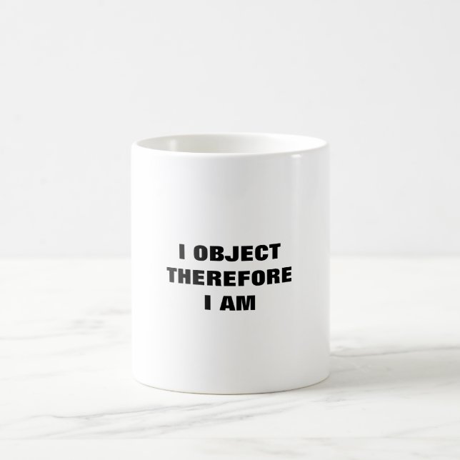 Lawyer Mug: I object... Coffee Mug (Center)