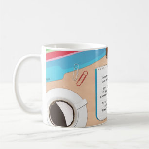 Lawyer Office Desk Business Mug Template