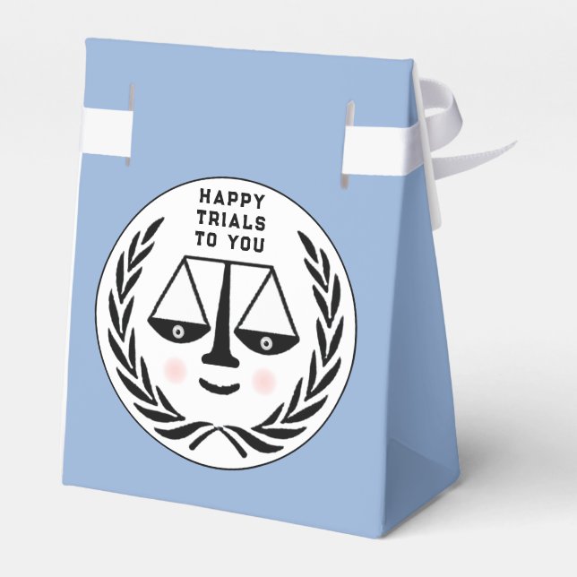 Lawyer Party Favor Box (Back Side)