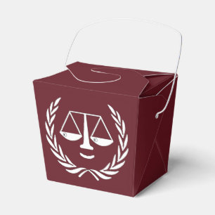 Lawyer Party Favor Box