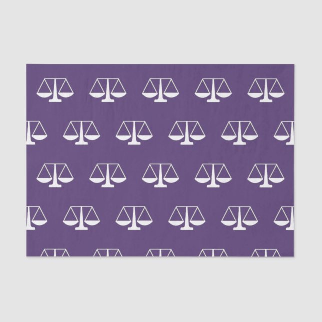 Lawyer Party Gifts Tissue Paper (Front)
