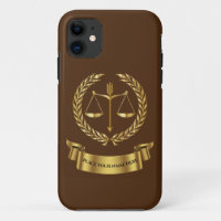 Lawyer Personalized  Case-Mate iPhone Case