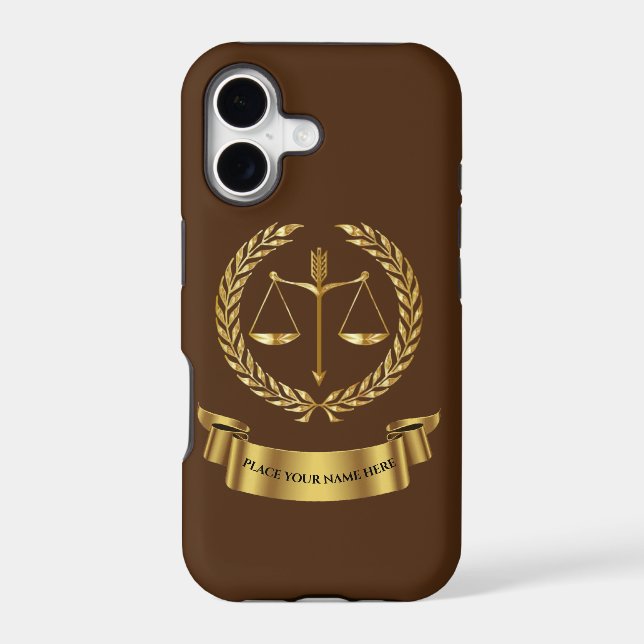 Lawyer Personalized  Case-Mate iPhone Case (Back)