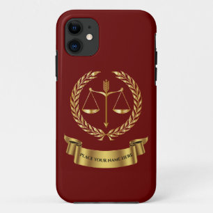 Lawyer Personalized  Case-Mate iPhone Case