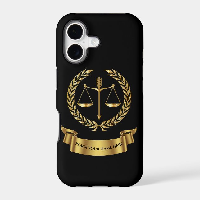 Lawyer Personalized  Case-Mate iPhone Case (Back)