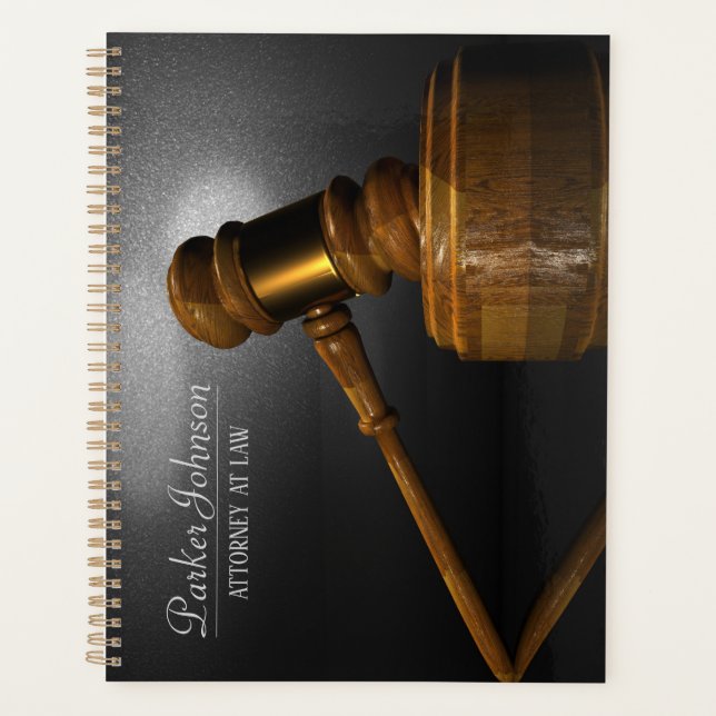 Lawyer Planner Law Gavel Judge (Front)