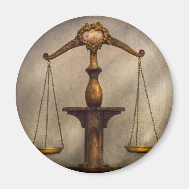 Lawyer - Scale - Fair and Just Magnet (Front)