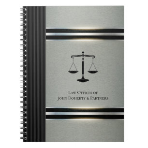 Lawyer   Scales of Justice Notebook