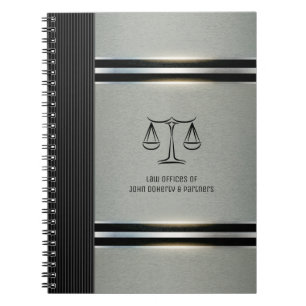 Lawyer   Scales of Justice Notebook