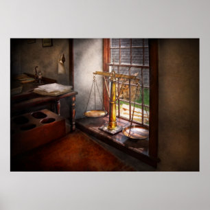 Lawyer - Scales of Justice Poster