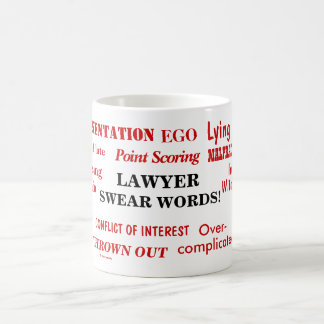 Lawyer Swear Words Annoyingly Funny Pet Peeves Coffee Mug