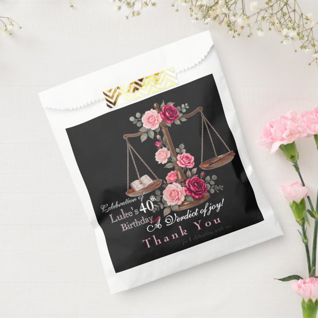 Lawyer's Birthday Favour Bag (Sealed)