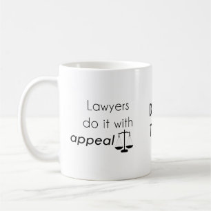 Lawyers do it with coffee mug
