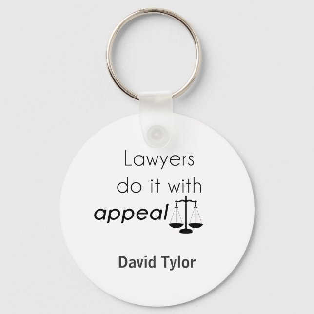 Lawyers do it with keychain (Front)