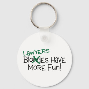 Lawyers Have More Fun Keychain