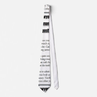 Lawyer's Text Tie