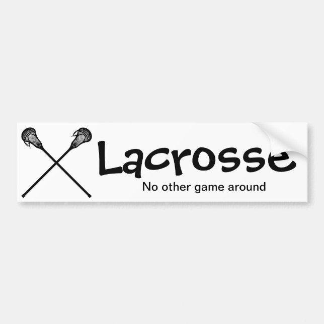 Lax - bumper NOGA Sticker (Front)