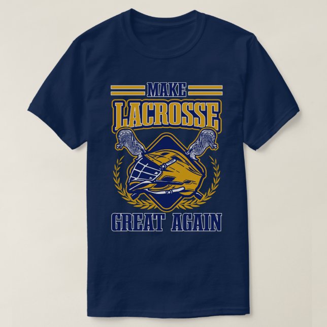 Lax Club Team Player Coach Fans Coaches Lacrosse 5 T-Shirt (Design Front)