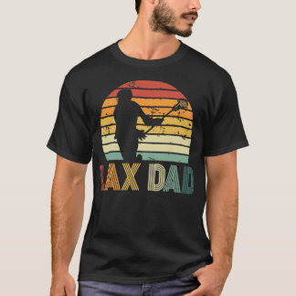 Lax Dad Sport Loving Daddy Lacrosse Player T-Shirt